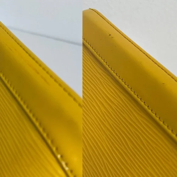 💯Authentic Louis Vuitton Alma Epi Leather – Yellow🍀 - Picture 15 of 15